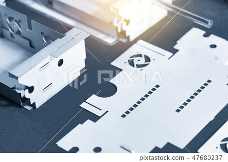 The sheet metal work pieces. 47680237