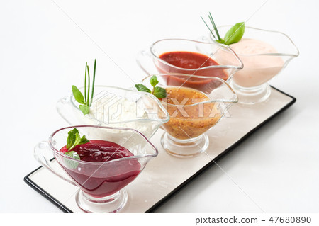 cooking assortment gravy boat sauce composition 47680890