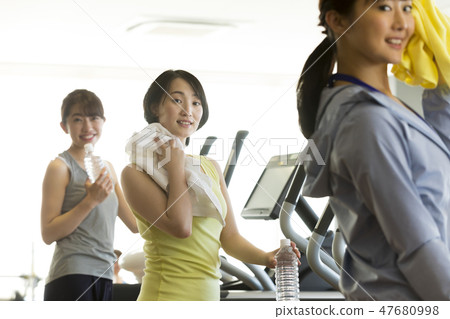 Sports Gym, Fitness Gym, Cross Trainer, Walking Machine, Running Machine, Women 47680998