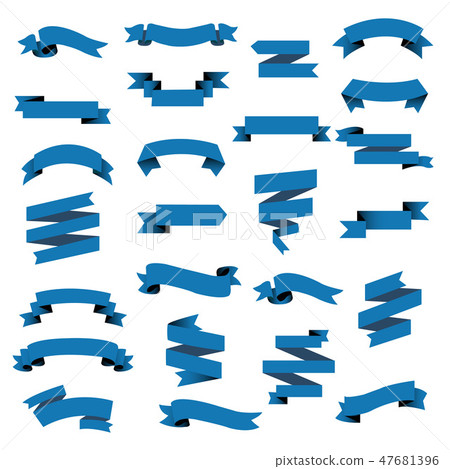 Blue Web Ribbon Big Set Blue Web Ribbon Big Set 47681396