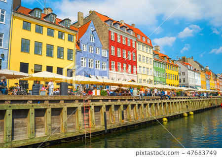 Old town, Nyhavn harbor, Copenhagen Old town, Nyhavn harbor, Copenhagen 47683749