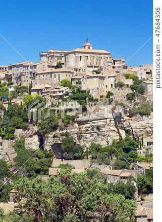 Village of Gordes. Village of Gordes. 47684308