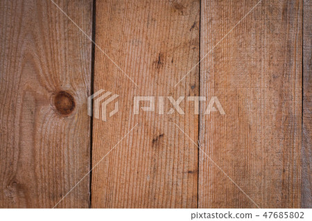 Background of wooden boards with a bough Background of wooden boards with a bough 47685802
