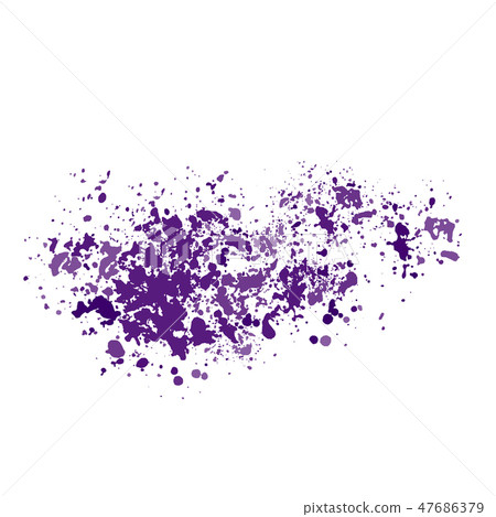 Vector texture, lots of shards of different sizes. Blot, paint splashes or pieces of chalk 47686379
