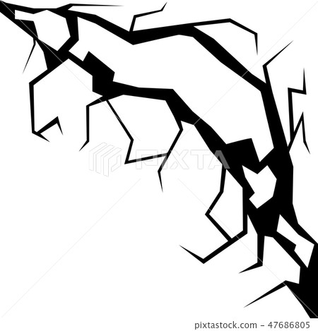 Wall crack image Wall crack image 47686805