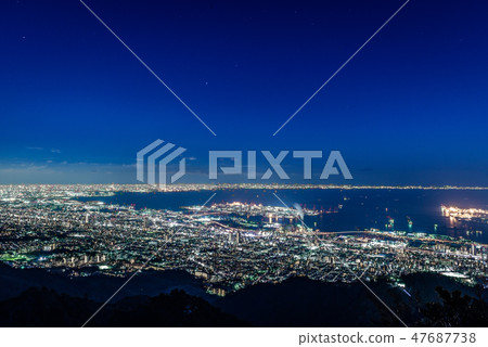 從Mt.瑪雅人山立場夜視圖的看法 47687738