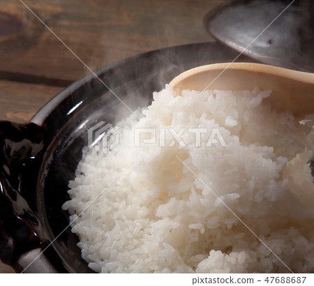 有米盤的日本式米罐 47688687