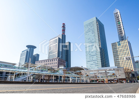 城市景觀埼玉新市中心建築 城市景觀埼玉新市中心建築 47688986