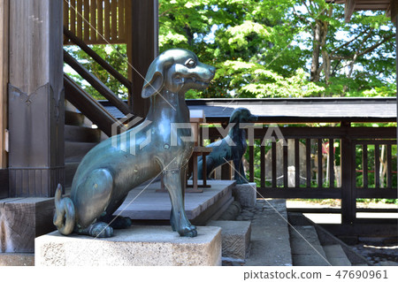 Musashi Utaki Shrine Guardian狼的孤獨狗守護犬 47690961