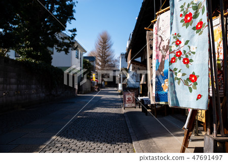 Shogo Edo Kawagoe Kawagoe不到100景觀Kofu-shon和Monkae 2019.01 a 47691497