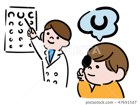 Eye examination 47691587