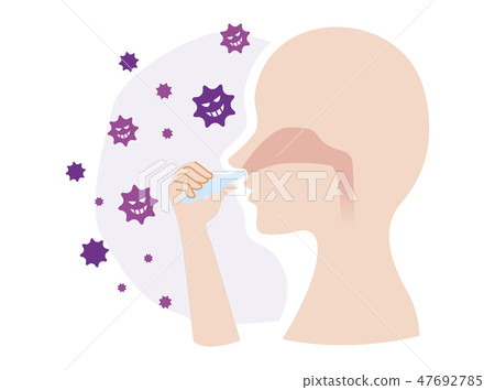 Prevention of pollen by nasal spray, virus prevention 47692785