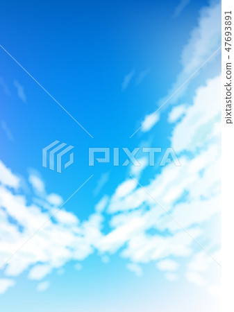 藍天和雲彩背景材料紋理傳染媒介例證 - 垂直 藍天和雲彩背景材料紋理傳染媒介例證 - 垂直 47693891