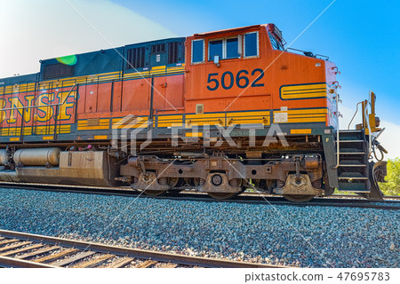 Freight train BNSF Railway Companies . 47695783