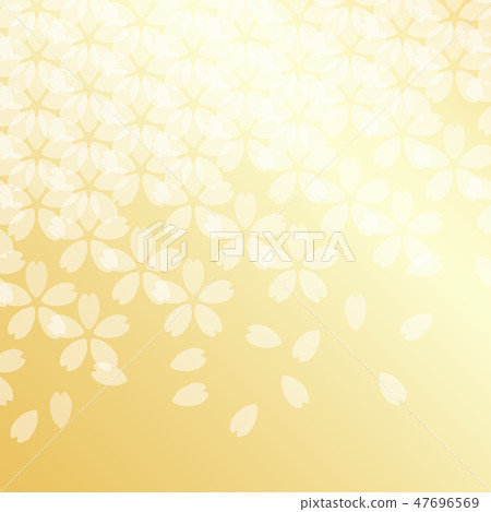 櫻花圖案金 47696569