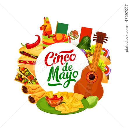 Mexican holiday Cinco de Mayo fiesta celebration Mexican holiday Cinco de Mayo fiesta celebration 47697007