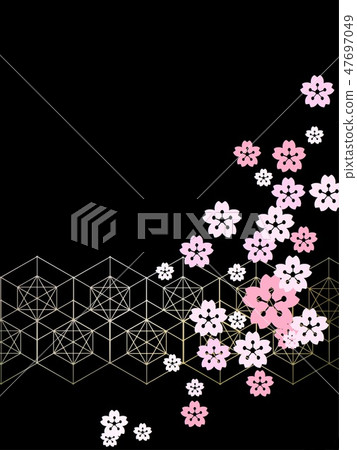 Sakura Japanese Pattern 47697049