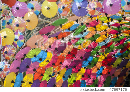 Umbrellas / Paper umbrellas colorful Umbrellas / Paper umbrellas colorful 47697176