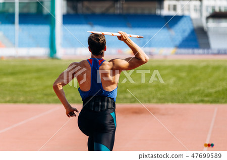 javelin throw athlete thrower 47699589
