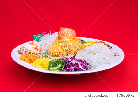 Yee Sang or Yusheng believed to bring luck Yee Sang or Yusheng believed to bring luck 47699672