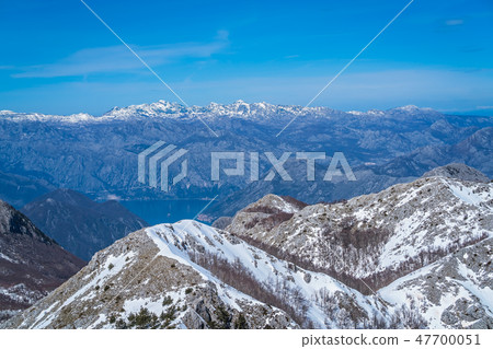 Winter landscape of Kotor Bay 47700051