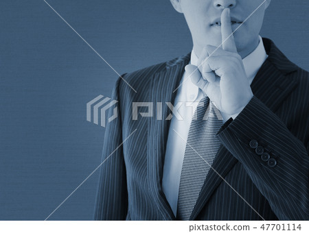 偷偷地擺姿勢的商人 偷偷地擺姿勢的商人 47701114