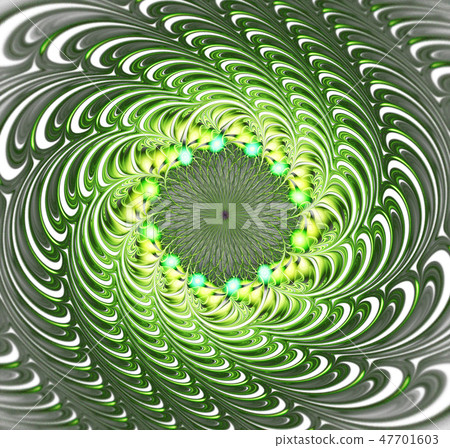 abstract fractal futuristic green pattern abstract fractal futuristic green pattern 47701603