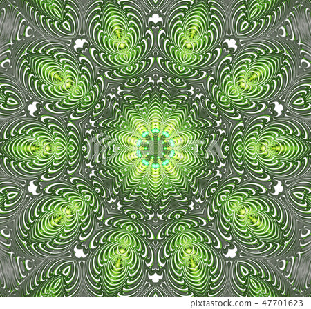 abstract fractal futuristic green pattern abstract fractal futuristic green pattern 47701623