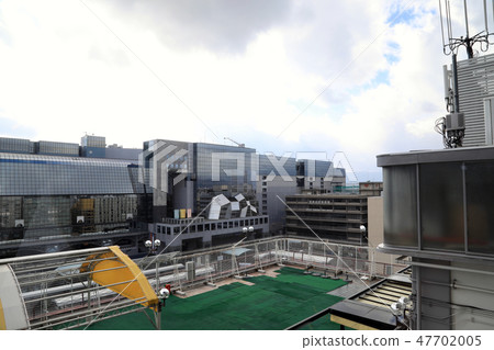 京都站和城市景觀 京都站和城市景觀 47702005