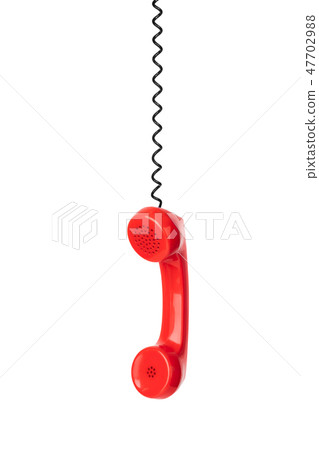 Red phone and cable 47702988