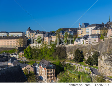 Luxembourg city cityscape 47702993
