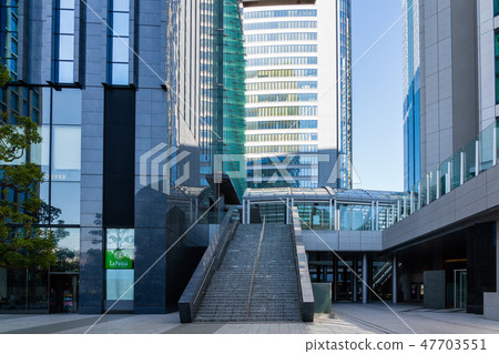 Shiodome chaosite high-rise building street Shiodome chaosite high-rise building street 47703551