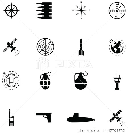 army icon set 47703732