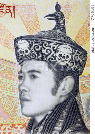 Jigme Khesar Namgyel Wangchuck portrait from Bhuta 47706192