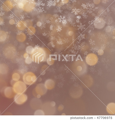 Christmas and New Year abstract golden holiday bokeh effect. EPS 10 47706978
