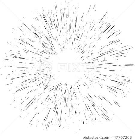 Radiating from the center burst light rays object element effect isolated. Abstract explosion or Radiating from the center burst light rays object element effect isolated. Abstract explosion or 47707202