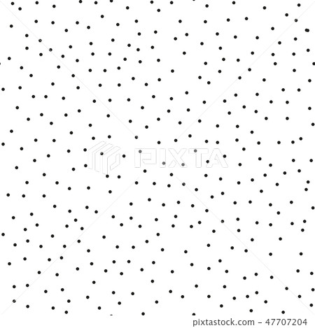 Pointillism low density seamless dots pattern. Abstract monochrome halftone. Just drop to swatches Pointillism low density seamless dots pattern. Abstract monochrome halftone. Just drop to swatches 47707204