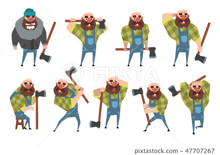 funny bald man cartoon clipart