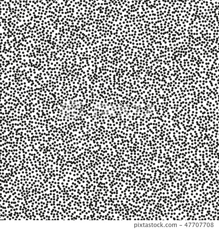 Pointillism high density seamless dots pattern. Abstract monochrome halftone. Just drop to swatches Pointillism high density seamless dots pattern. Abstract monochrome halftone. Just drop to swatches 47707708