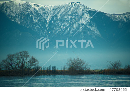 琵琶湖冬季場景2019年 琵琶湖冬季場景2019年 47708463