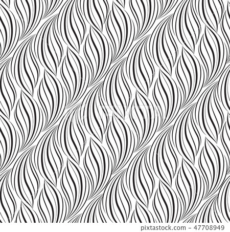 Wavy line dot pattern Abstract seamless background - Stock Illustration ...