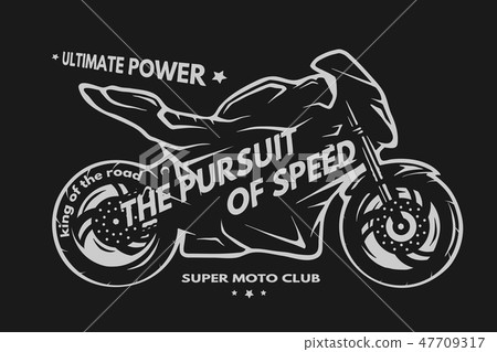 Sport superbike motorcycle. 47709317