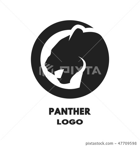 Silhouette of the panther logo. 47709598