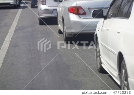 There is heavy traffic.Transportation concept. There is heavy traffic.Transportation concept. 47710258