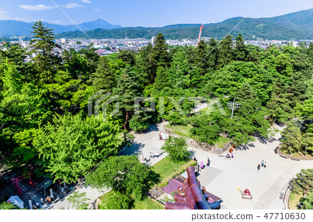 從福島敦賀城堡的視圖 從福島敦賀城堡的視圖 47710630