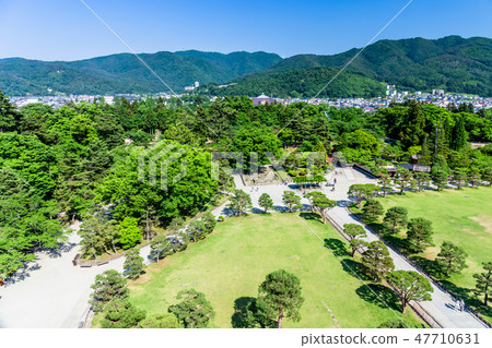 從福島敦賀城堡的視圖 從福島敦賀城堡的視圖 47710631