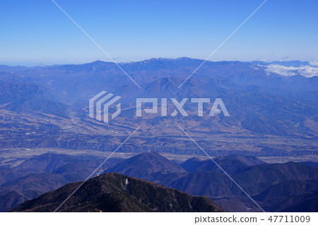 從鳳凰山和Chigake-dake的Okuchi Chichibata山 47711009