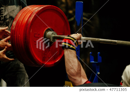 muscular hand male powerlifter muscular hand male powerlifter 47711305