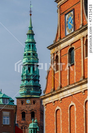 Copenhagen. Church of St. Nicholas. Copenhagen. Church of St. Nicholas. 47713418