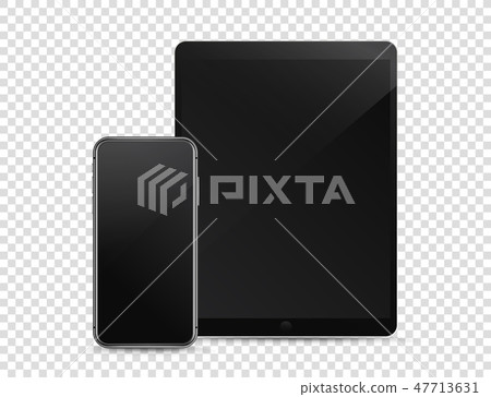 Modern smartphone and tablet computer Modern smartphone and tablet computer 47713631